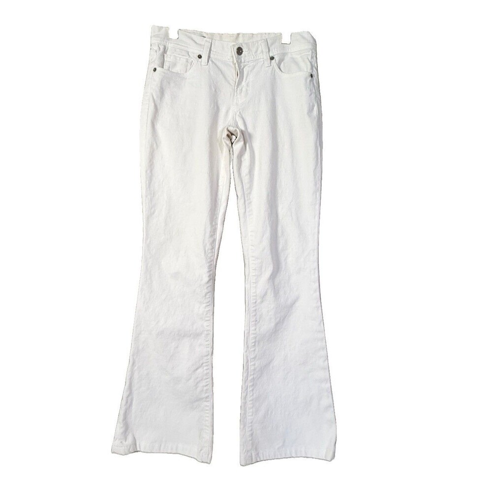 Citizens Of Humanity Women's Size 29x 31 Low Waist Flare Ingrid #002 Jeans White